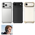 Aluminum Metal Bezel-Free Case for iPhone 17 Compatible with iPhone 17 Air