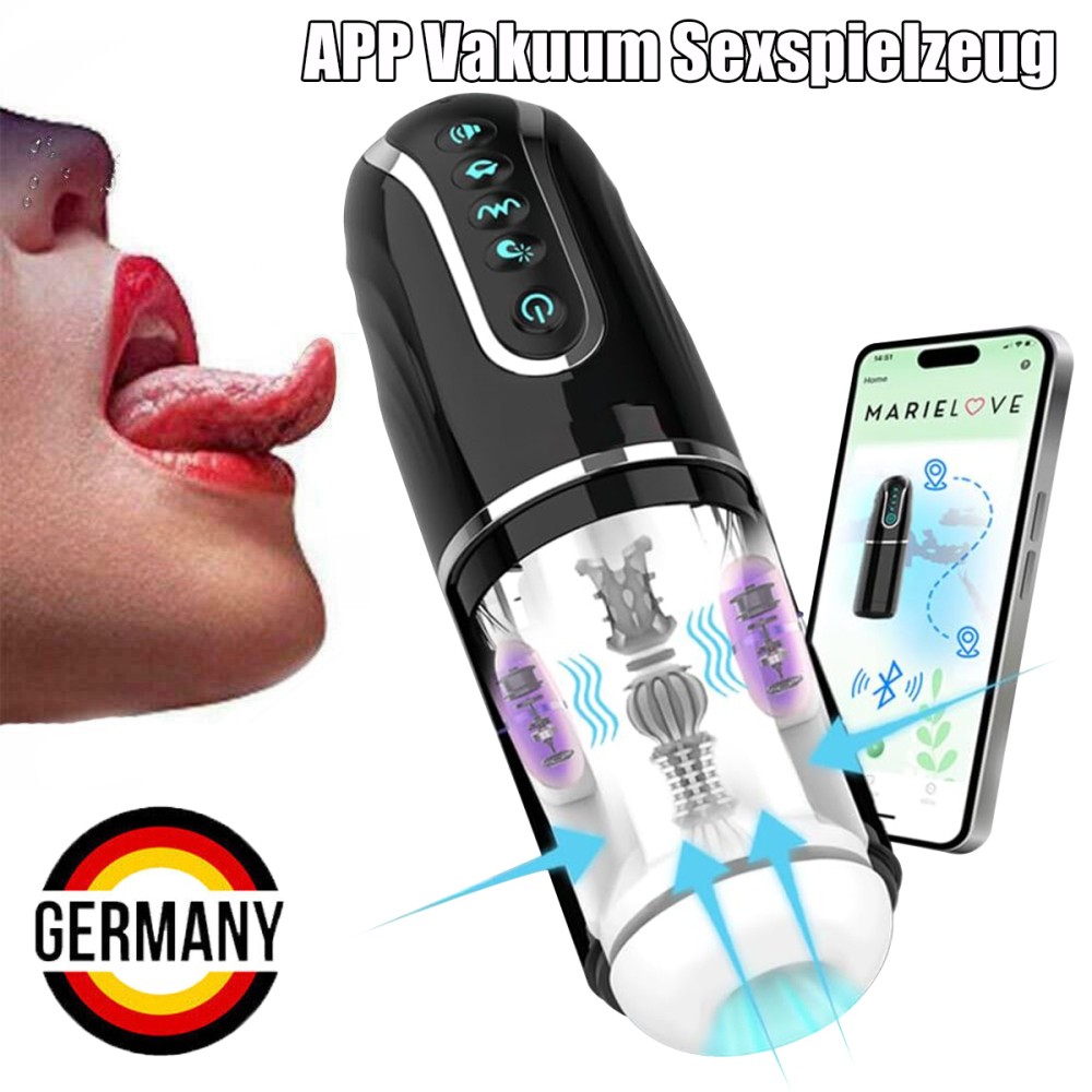 APP Masturbator Elektrischer Cup Akku Blowjob Sexspielzeug Vibrieren für Männer