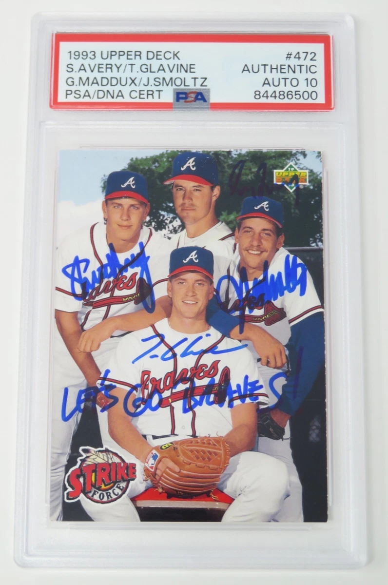 Tom Glavine Autographed Baseball Trading Cards for sale | eBay