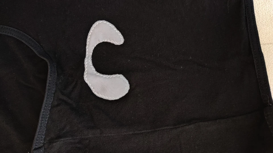 Calzoncillos espeluznantes de Halloween ojos abuela ropa interior hecha a mano cabaña gótica abuela Foto 4 de 4