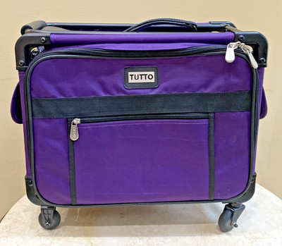Tutto Small Office On Wheels 17'' Compact Design Fits Under Airplane Seat Carryon