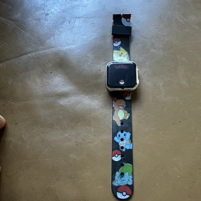 Bin POKÉMON LED Digital KINDERUHR, Silikonarmband