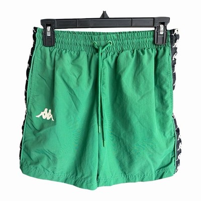 Kappa Men s Green Nylon Active Swim Shorts Size Medium 