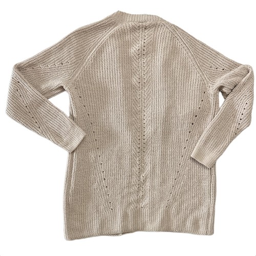 Member's Mark Women's Soft Chenille Open Front Pointelle Detail Cardigan - Picture 2 of 3