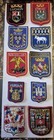 Lot de 10 ANCIENS ́ÉCUSSON vintage RÉGION et  VILLE 