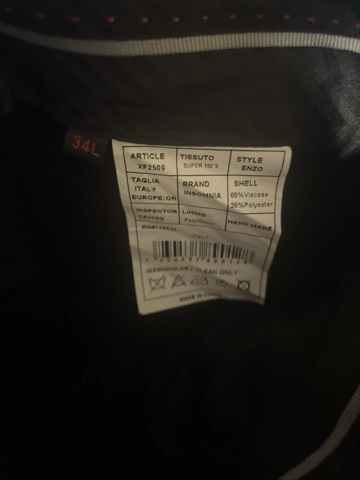 Manzini Men's Slim Fit Floral Pattern Rhine Stone Black Royal Tuxedo With Shoes - Image 4 of 4