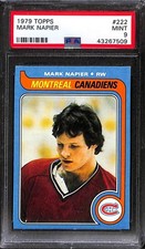 1979-80 TOPPS #222 MARK NAPIER PSA 9 Mint 43267509 