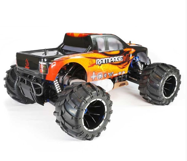 洋書 RED CATS / GASOLINE Redcat Rampage MT V3 RC Monster Truck - 1:5 Gas Powered