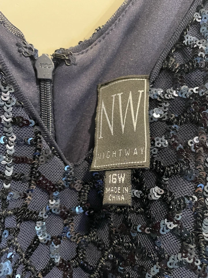 Nuevo con etiquetas Vestido Formal Niteway 16 W Mujer - Madre de la Novia Foto 4 de 4