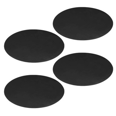 4Stücke Runde Antihaft Backmatte Øcm für Hochtemperatur Kochen und Grillen