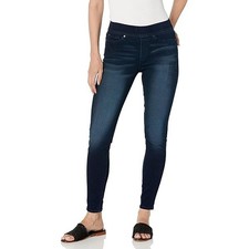 Women's Signature Levi Strauss Gold Pull-On-Skinny Jeans Med Wash 8M New