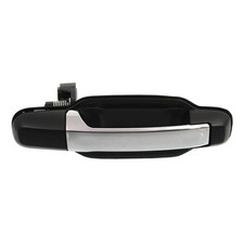 Car Door Handle Exterior Rear Passenger Side Right Chrome Plastic