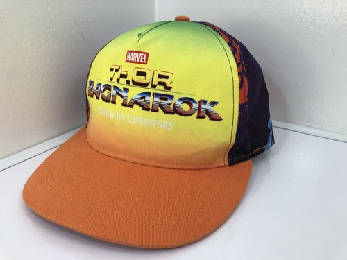 GORRA DE BÉISBOL MARVEL THOR RAGNAROK SOMBRERO DE PROMOCIÓN SNAPBACK GORRA GORRA SOMBRERO NUEVO CON ETIQUETA RARA!¡! - Imagen 3 de 11