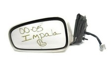00 01 02 03 04 05 Chevy Impala Left Driver Side Mirror White