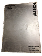 Audi 5000 1978-1979 Oem Shop Service Repair Manual Diesel Engine Transmission