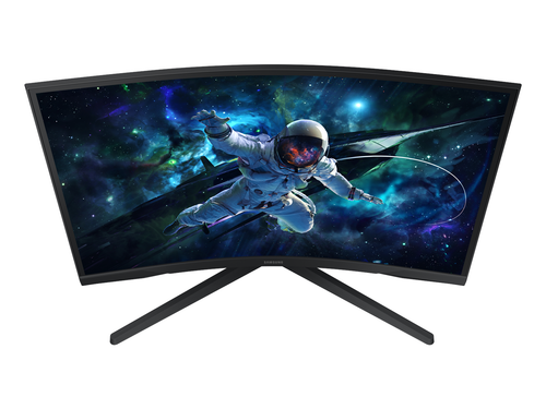 SAMSUNG Odyssey G55C S27CG554EU 27 Zoll WQHD Curved-Gaming Monitor (1 ms Reaktio - Bild 4 von 5