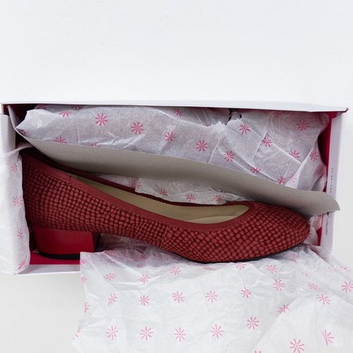 Isaac Mizrahi Live! Kerry2 Women's Shoes Red Multi Leather Size 9W New In Box - Picture 8 of 10