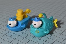 Octonauts Figures Mini Roller Cars Gup Speeders Fisher Price Lot Of 2