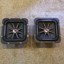 (2) 10” Kicker Solo X Spair D2 Pair