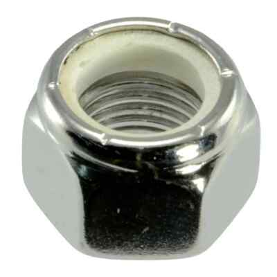 5 8 Zoll UNF Nyloc Stahlmuttern Sechskantkopf 5er Pack 5/8''
