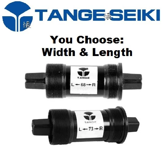 Tange Square Taper Bottom Bracket Threaded 68 / 73mm Road MTB Bike Pick Ur Size