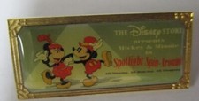 Disney Pin Mickey and Minnie Spotlight Spin Around ( 1 piece)
