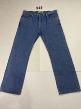mens Levis 505 straight fit size 40x32 blue jean