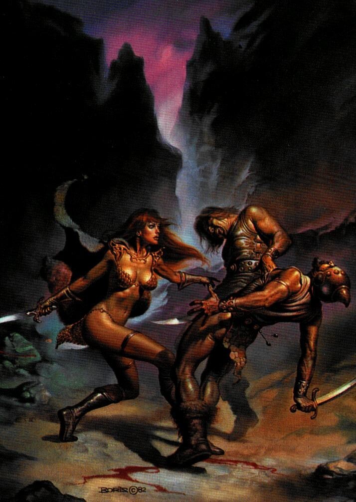 Boris Vallejo 1991 Fantasy Art Trading Card | eBay