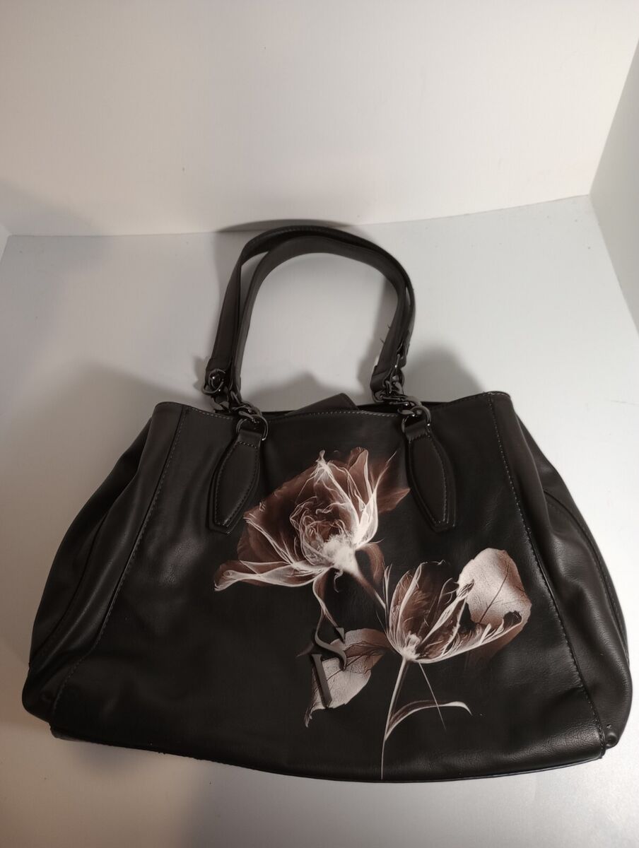 Simply Vera Vera Wang Bedford Xray Floral Satchel Bag | eBay Simply Vera Vera Wang Bedford Xray Floral Satchel Bag | eBay