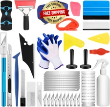 Herramienta Para Polarizar Ventana De Carro Auto Tinte Tint Tool Aplicación Kit.