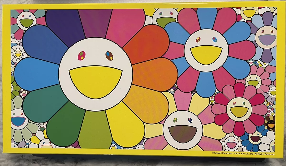 Takashi Murakami star Exhibition Pop-up Flower Plate Exclusive