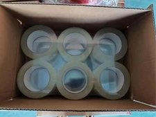 packing tape 36 rolls 110 yards 2 mil