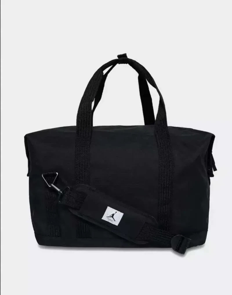 Jordan Men's Black Cordura Logo Duffel Bag (MA0798-023