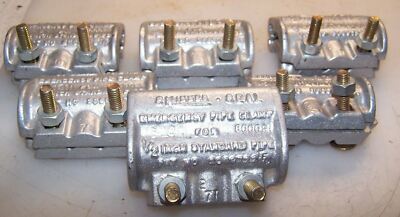 6) NEW SKINNER SEAL EMERGENCY PIPE CLAMP FOR 1/2'' STANDARD PIPE D18H  LOT OF 6