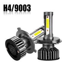 LED Headlight Kit H4 HB2 9003 6000K Hi/Low Bulbs for HONDA CIVIC 1992-2002 2003