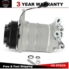 AC Compressor with 6-Groove Pulley for Nissan Murano 2003-2007 Quest 2004-2009
