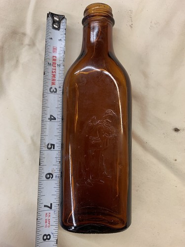 Lote de botellas vintage que incluye 4 botellas y 9 tapones de vidrio - Imagen 9 de 17