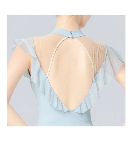 Women Ballet Pleated Dance Gymnastics Girls Adult Nylon Mesh Aerial Ballet Dance - Bild 22 von 27