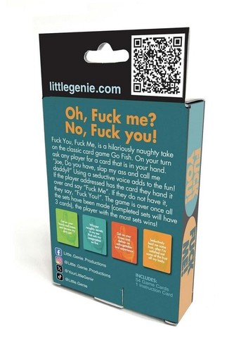 F*CK You! F*CK Me! Sex Card Game Adult Party & Games Fantasy - Picture 4 of 4