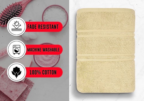 4X Large Bath Sheet 100% Pure Soft Cotton Quick Dry Big Size Bathroom Towels Set - Picture 85 of 92