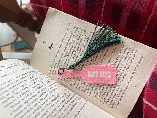 The Smut Reader Paddle Bookmark, Smut Bookmark, Spicy Bookmark, Chilly Bookmark - Picture 5 of 6