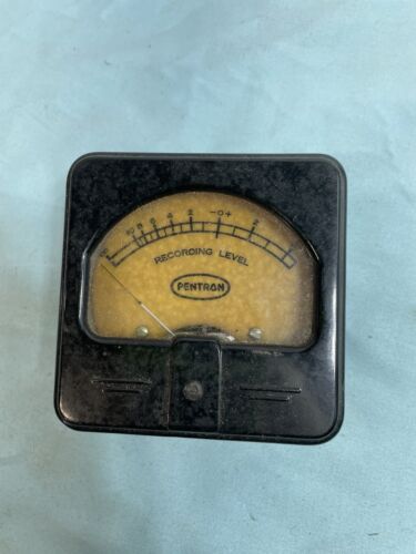 Vintage Simpson Electronics pentron niveau d'enregistrement jauge mètre VU - Photo 1 sur 7