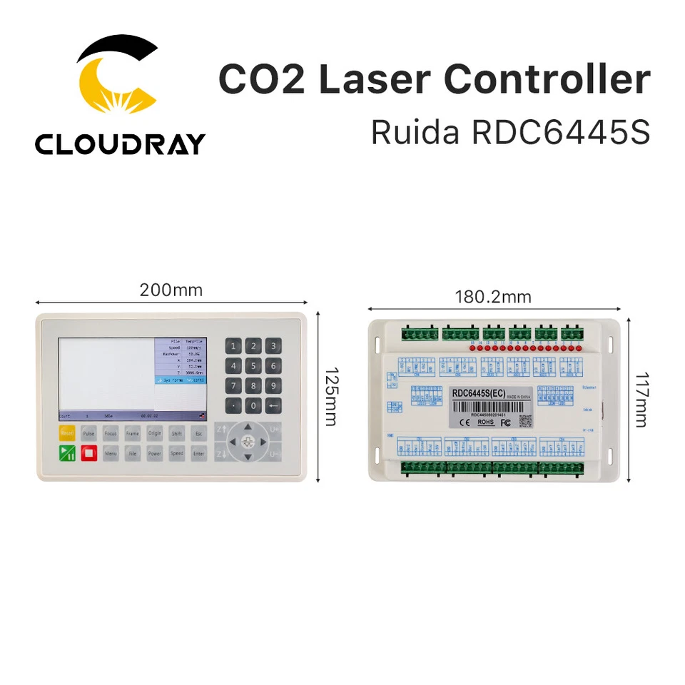 CO2 Laser DSP Controller Ruida RDC6445 for Laser Engraver Cutter Upgrade RDC6442 - image 4 of 4