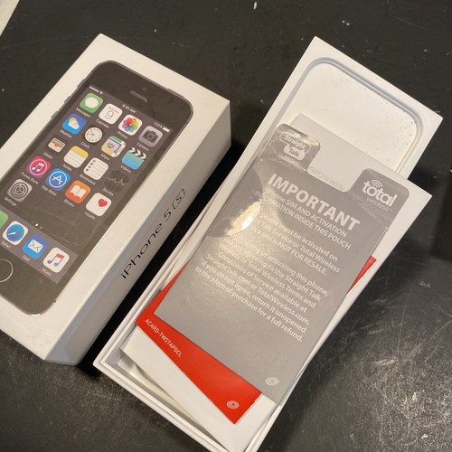 lot of 3 boxes Droid RAZR cellphone BOX ONLY and two Iphone 5s boxes with papers - Photo 8 sur 11