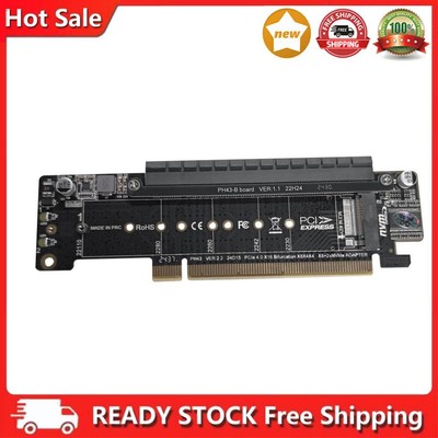 PCIe X16 bis X8+X4+X4 Erweiterungs-Riser-Karte, erweiterte Karte, PCIE4.0 M.2 PC