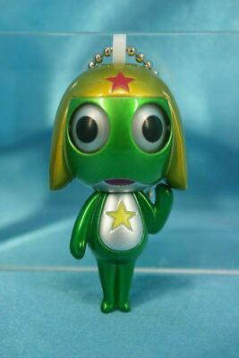 Bandai Sgt Frog Keroro Gunso EX Eye Change Mini Figure Keychain Sergeant Keroro