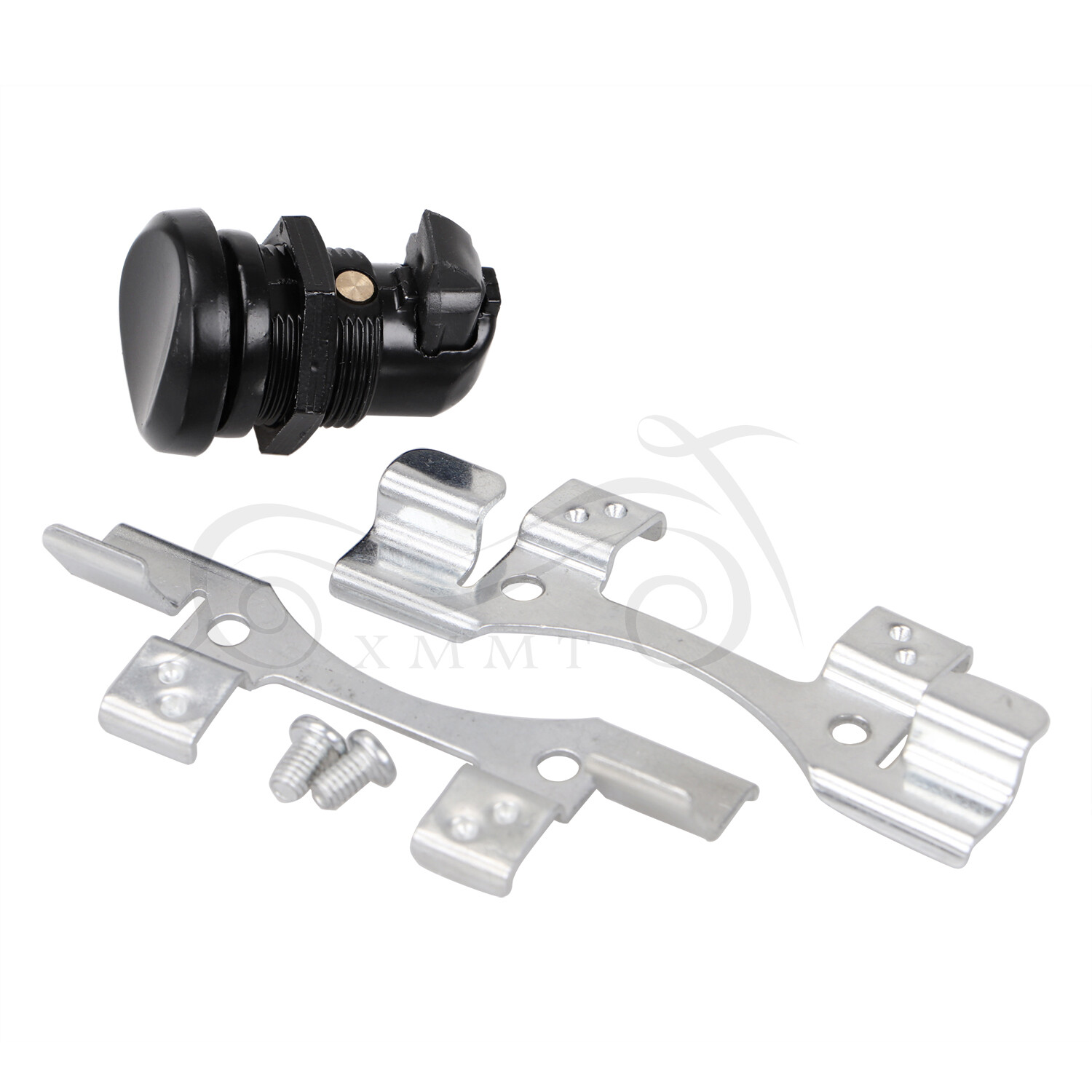 Motor Fuel Door Latch Push Button Gas Oil Cap Tank for Harley Davidson