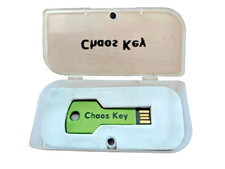 Chaos Key Model USB Flash Drive Green Color