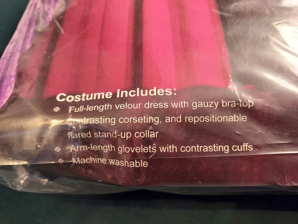 Cinema Secrets Women's Halloween Costume Countess Carmella Vampire- Adult Small - Image 3 of 4