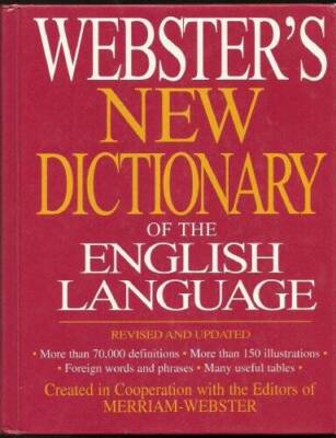 Websters New Dictionary of the English Language Revised and Updated - GOOD